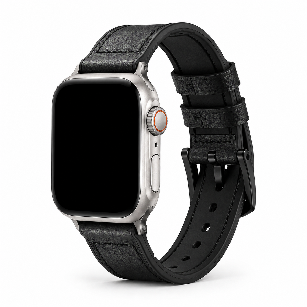 Duet Leather & Silicone Band for Apple Watch