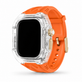 Orange / Clear Case