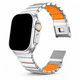 Silver / Orange (Stainless Steel)