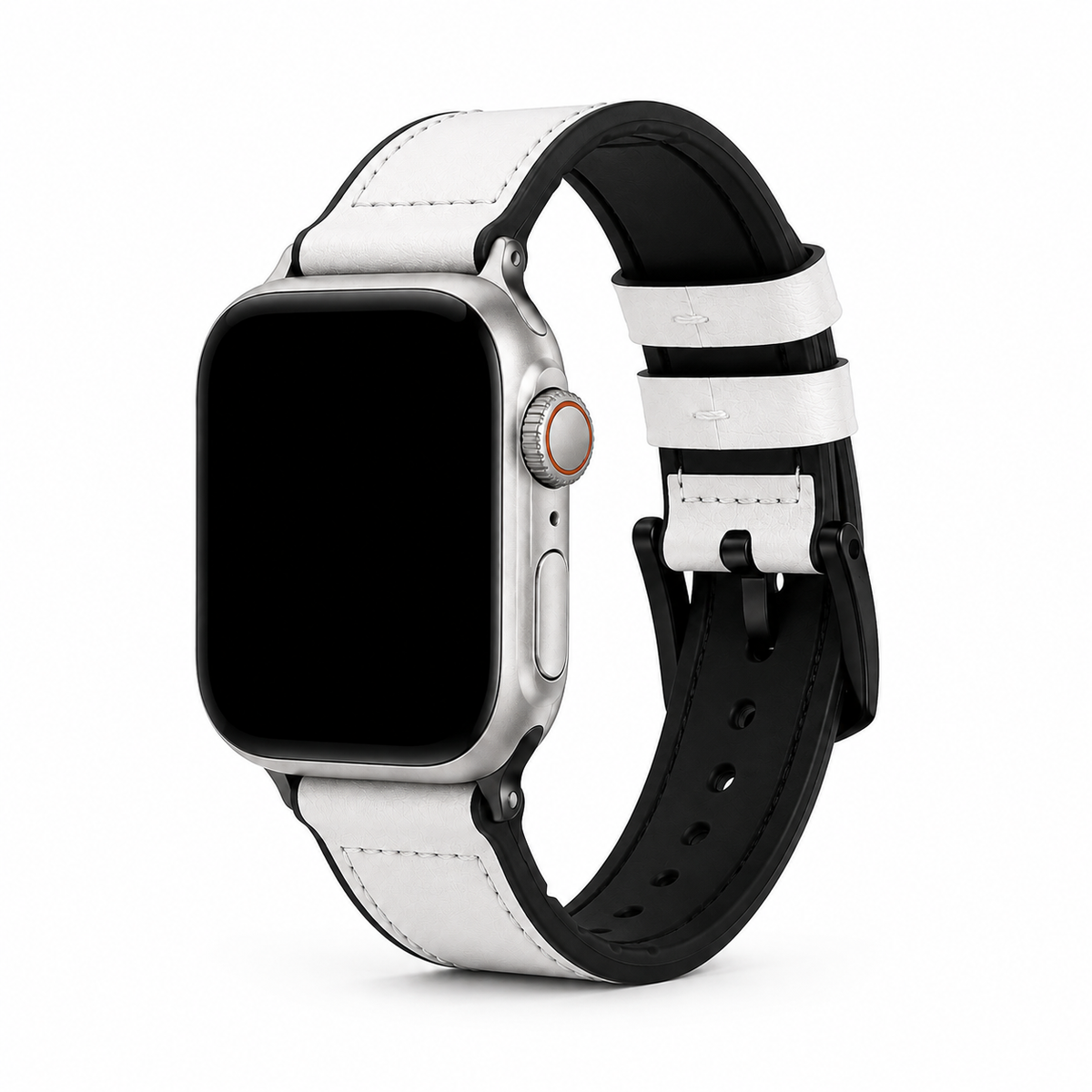 Duet Leather & Silicone Band for Apple Watch