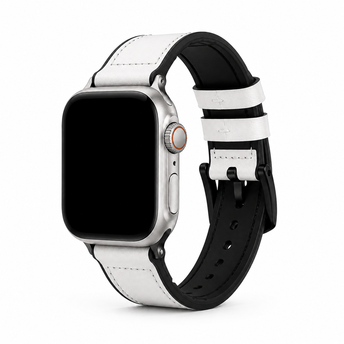 Duet Leather & Silicone Band for Apple Watch